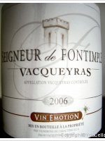 Vignerons de Caractère, Seigneur de Fontimple