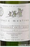 Château Lacaussade Saint Martin, Trois Moulins