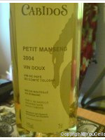 Cabidos Petit Manseng Cuvée des Anesses