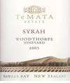 Te Mata Estate Woodthorpe Vineyard Syrah