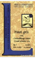Jean Linden-Heinisch  - Greiveldange Hütte Pinot Gris