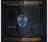 Ciacci Piccolomini d'Aragona - Montecucco