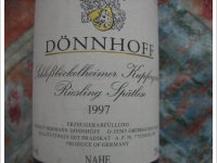 Dönnhoff Schlossböckelheimer Kupfergrube Riesling Spätlese