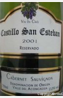 Castillo San Esteban Reservado Cabernet Sauvignon