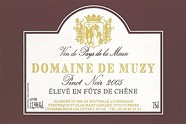 Domaine de Muzy - Pinot Noir - Fût de Chêne
