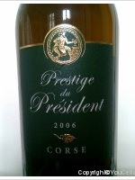 Les Vignerons de L'Ile de Beauté - Prestige du Président