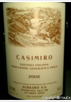 Agriloro, Casimiro (I.G.T. Svizzera Italiana)