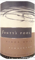 Fonty's Pool - Pemberton -Pinot Noir