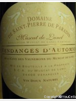 Domaine de Saint Pierre de Paradis Vendanges d'Automne