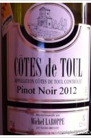 Michel Laroppe  - Pinot Noir - Elevé en fût de chêne