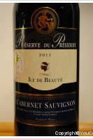 Réserve du Président, Cabernet Sauvignon