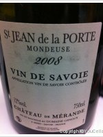 Château de Mérande, Mondeuse