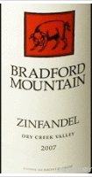 Bradford Mountain, Zinfandel