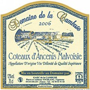Domaine de la Cambuse - Malvoisie