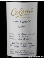 Colomé Estate - Lote especial Malbec