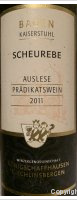 KK Scheurebe - Prädikatswein - Auslelse