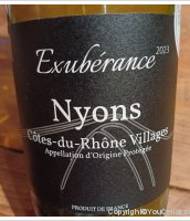 Coopérative du Nyonsais - La Nyonsaise - Exubérance 2023 (Côtes du Rhône Villages - red)